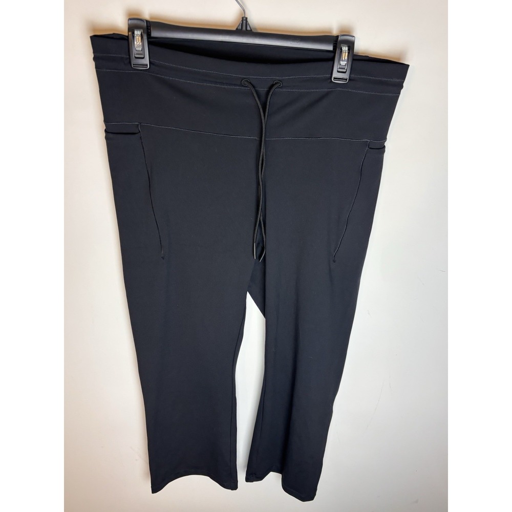 Halara Flex microwafle High Waisted Body Sculpt Waist-Slim Wide Leg Trousers XL
